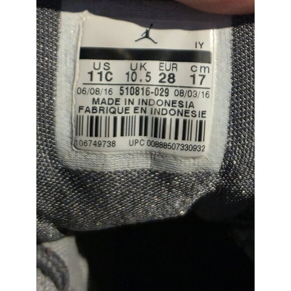 NIKE AIR JORDAN 12 RETRO GP (510816-029) WOLF GRAY /PASSION PINK/GRAY SIZE 11C - Picture 9 of 9